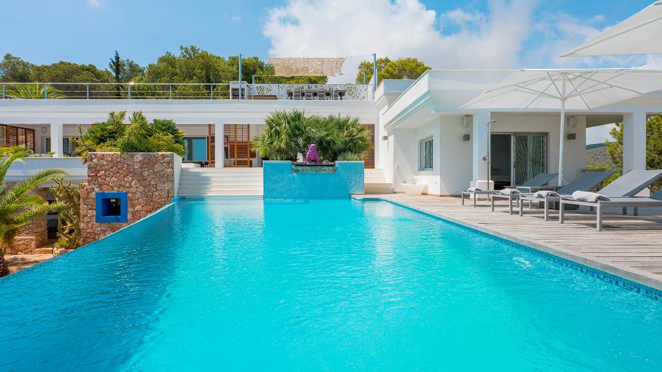 Villa Tropicana, Location à Ibiza