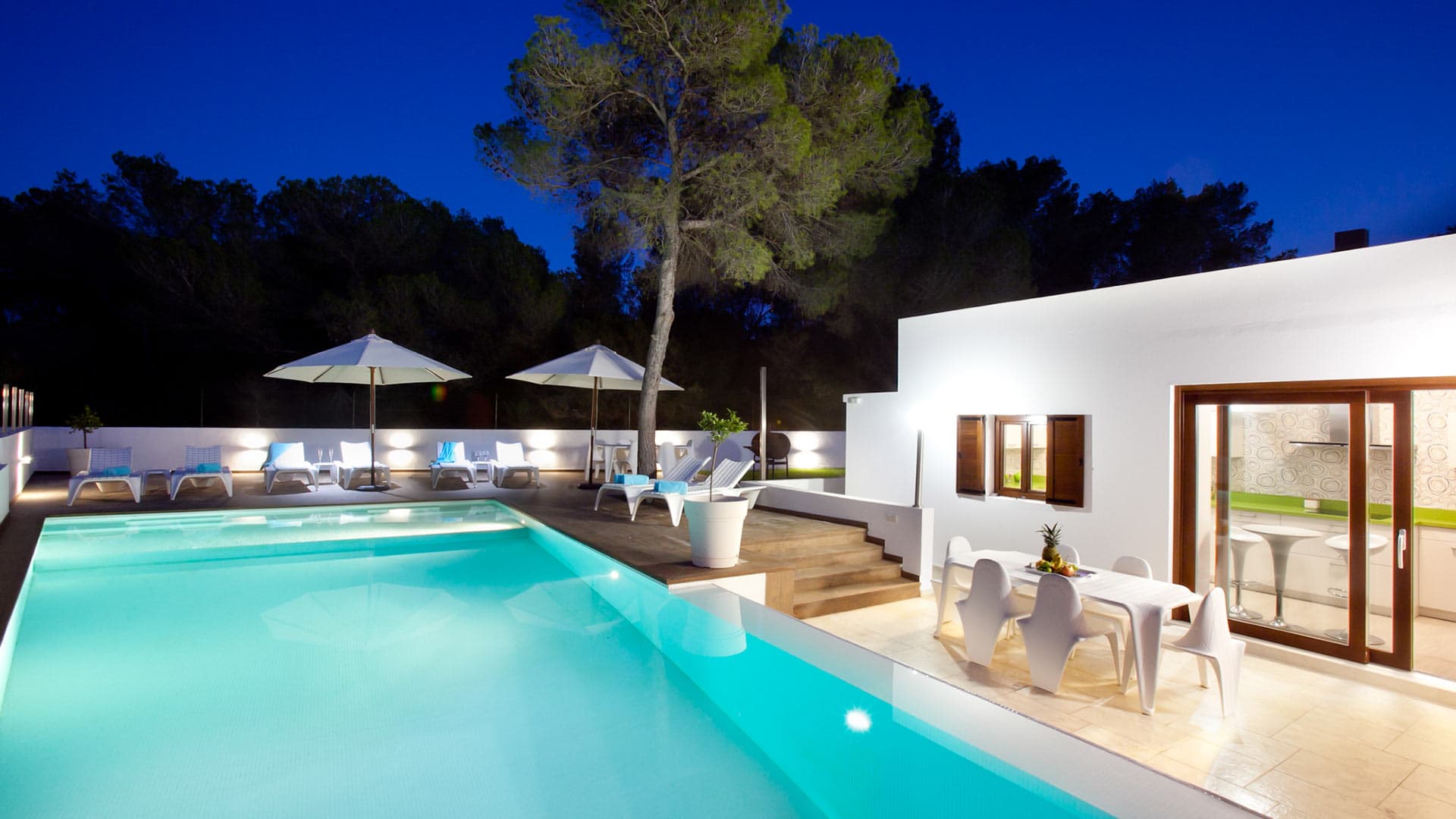 Villa Bassa beach, Rental in Ibiza